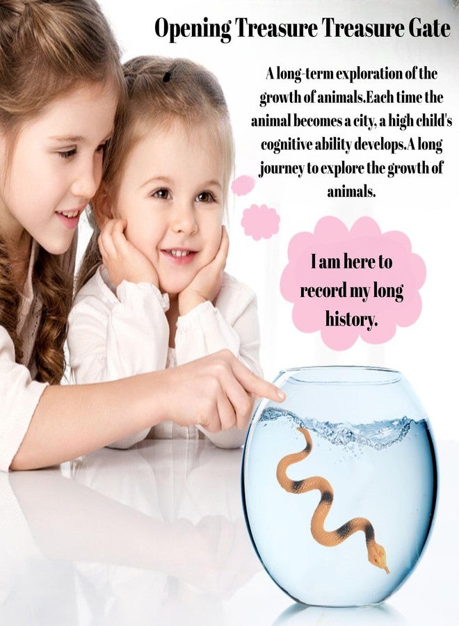 MALLEXO Realistic Big Size Rubber Snake Toy for Kids | 2PCs Wild Animal Prank Fake Snakes Action Figure for Fun Scary Toys for Boys and Girls Learning & Halloween Party Decoration Items Birthday Gifts - Image 5